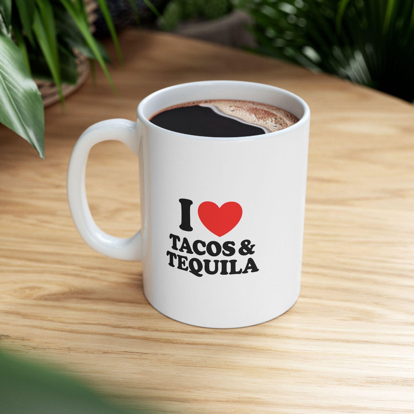 Tacos and Tequila Mug – Funny Coffee Cup for Foodies, Taco Tuesday, Margarita Lovers & Cinco de Mayo Gifts