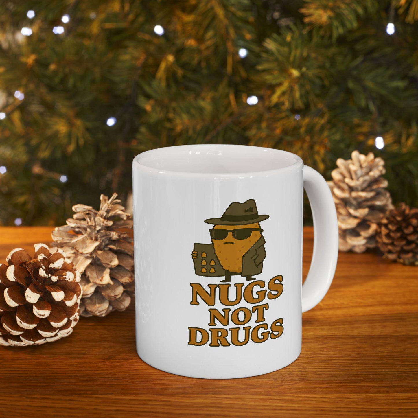 Nugs Not Drugs Mug – Funny Chicken Nugget Meme Coffee Cup
