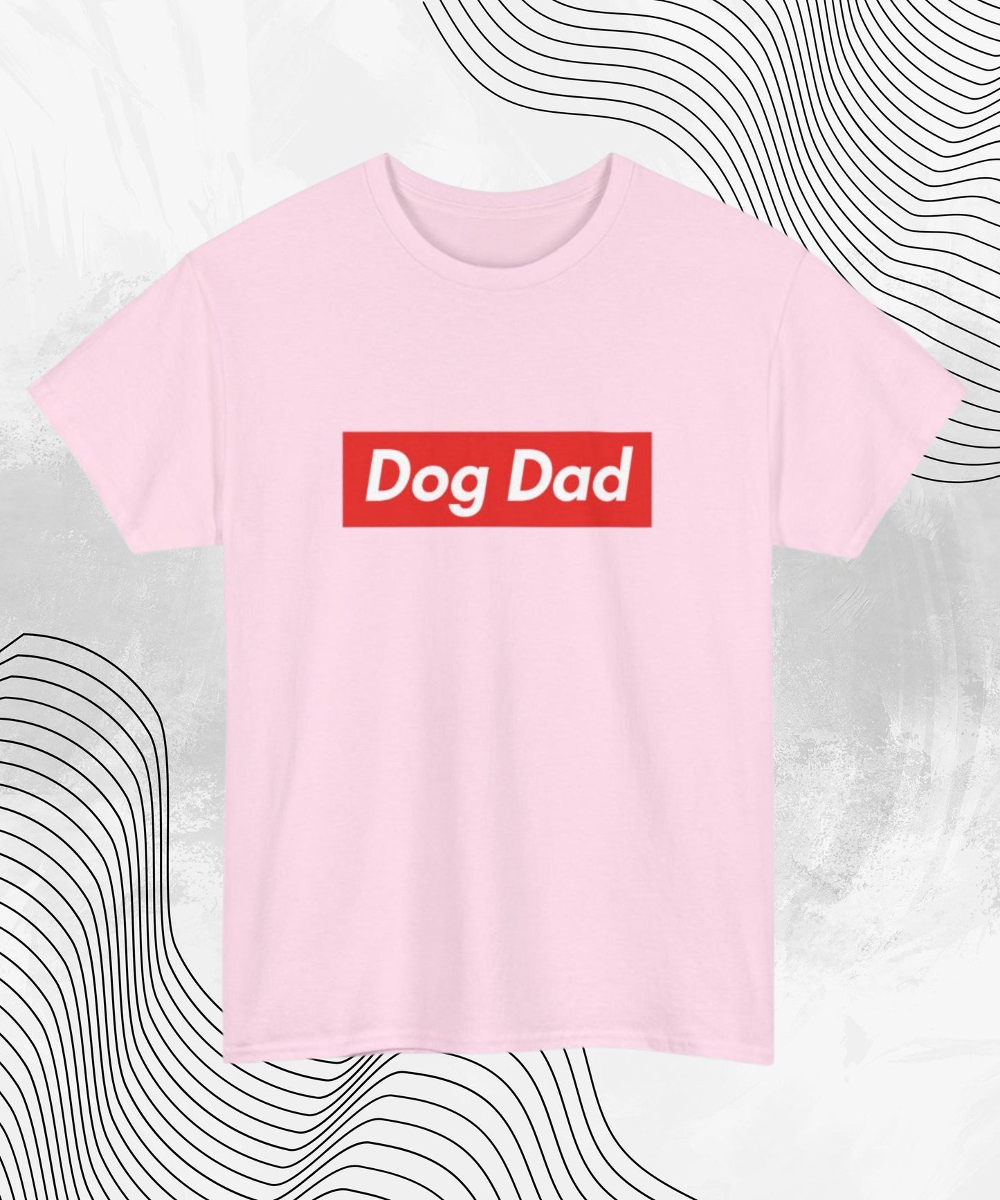 Dog Dad T-Shirt Streetwear Parody Tee Funny Dog Lover Gift Casual Urban Style Shirt