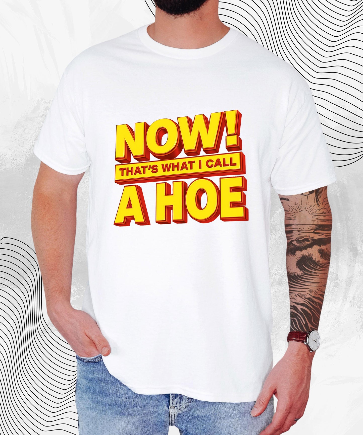 Funny Y2K T-Shirt Now That’s What I Call A Hoe Graphic Tee, Casual Humor Shirt, Gift for Friends, Trendy Streetwear Top